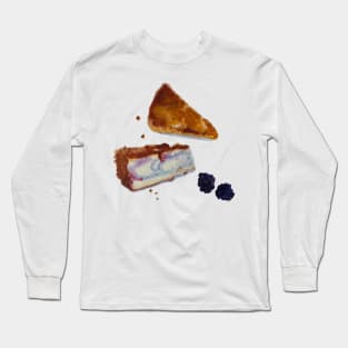 blackberry cake Long Sleeve T-Shirt